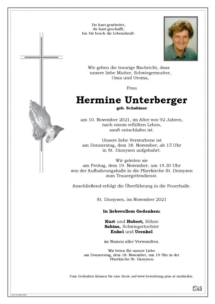 Hermine Unterberger