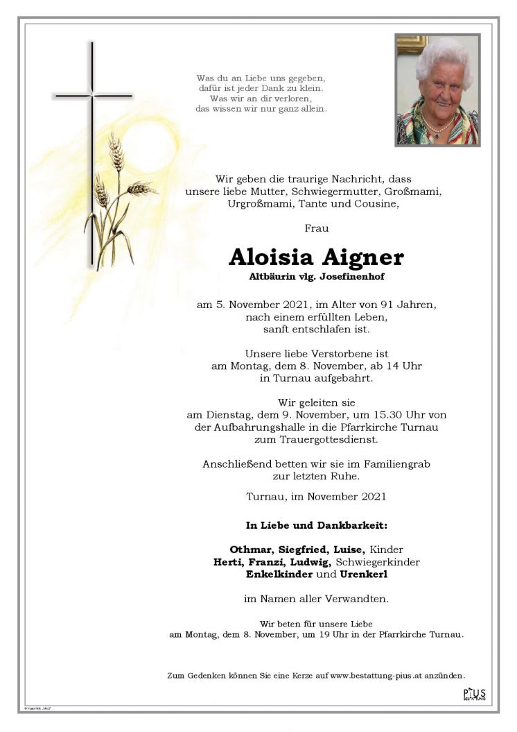Aloisia Aigner