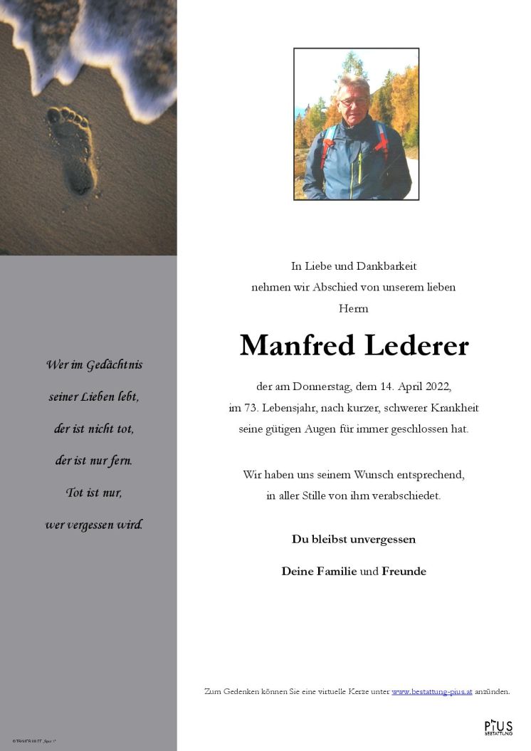 Manfred Lederer